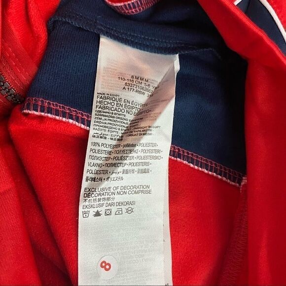 Levi Red/ Blue Zip Up Jacket - Picture 7 of 7